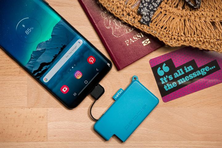 Produktbild veho PEBBLEPOKKET - Powerbank (1000 mAh, 3.70 Wh)