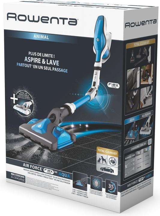 Produktbild Rowenta Air Force 560 Flex Aqua RH9490