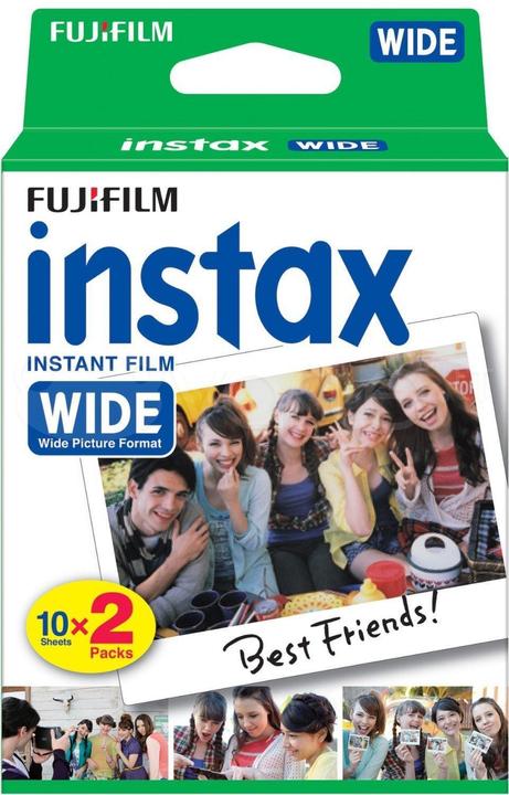Actual product image Fujifilm Fuji INSTAX Color Film TWIN (2 x 10) (Instax Wide 300)