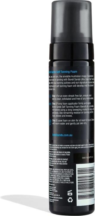 Actual product image Bondi Sands Self Tanning Foam Ultra Dark 200ml (Self tanning foam, 200 ml)