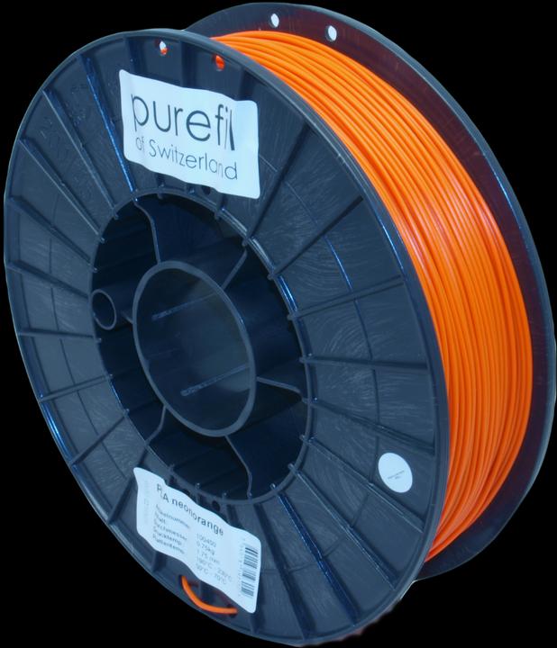 Produktbild Purefil FIlament (PLA, 1.75 mm, 750 g, Orange)