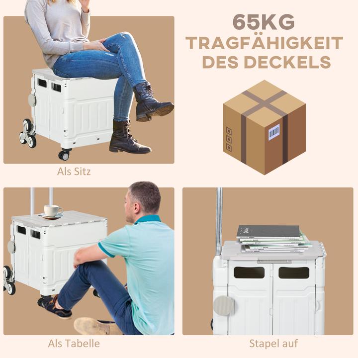 Produktbild Homcom Einkaufstrolley