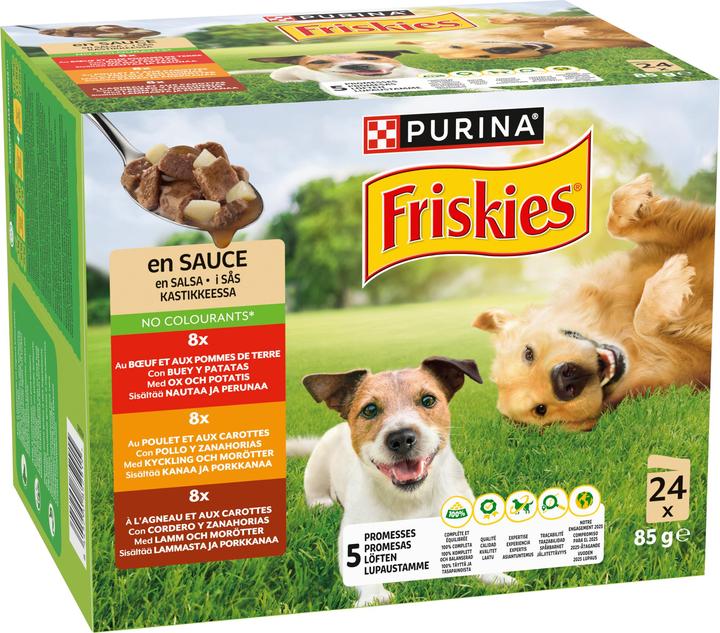 Immagine prodotto Friskies In salsa (Adulto, 24 pz., 2270 g)