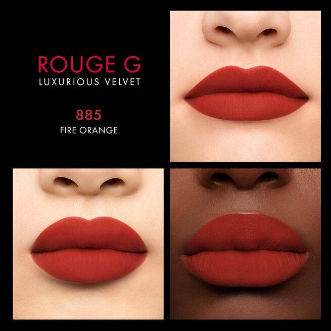 Image du produit Guerlain Rouge G Lips Refill Velvet No 885 (885 Feu Orange)