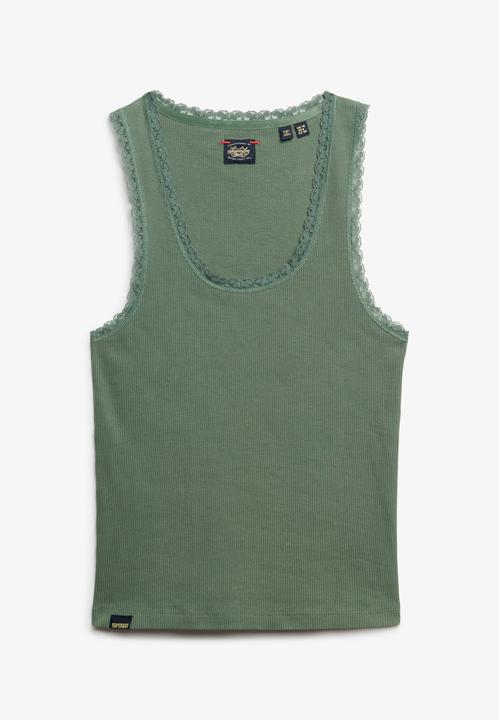Immagine prodotto Superdry Vintage Tanktop mit Spitzenbesatz (10)