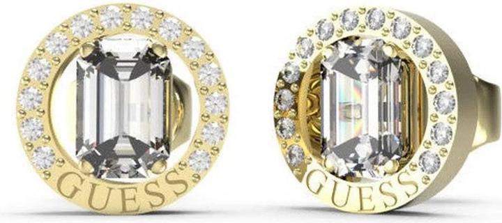 Guess 8MM ROUND CRYSTALS STUDS Ohrringe (Edelstahl)