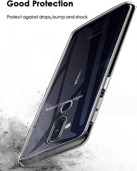 Immagine prodotto Screenguard Nokia 8.1 Custodia flessibile in TPU trasparente (Nokia 8.1)