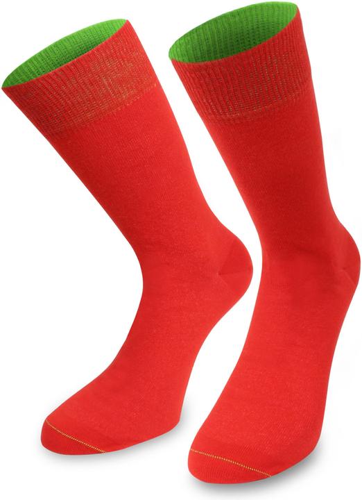 Red, Apple green