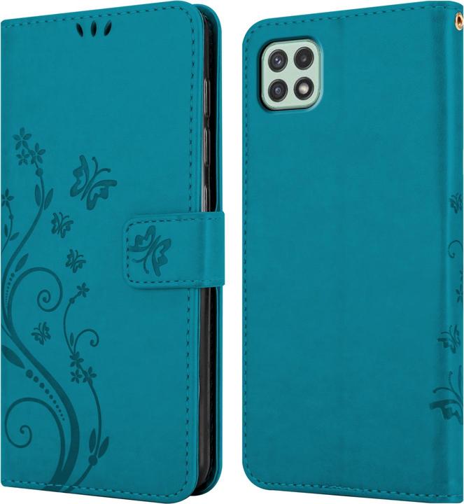 Image du produit Cadorabo Pochette Flower Book (Samsung Galaxy A22 5G)