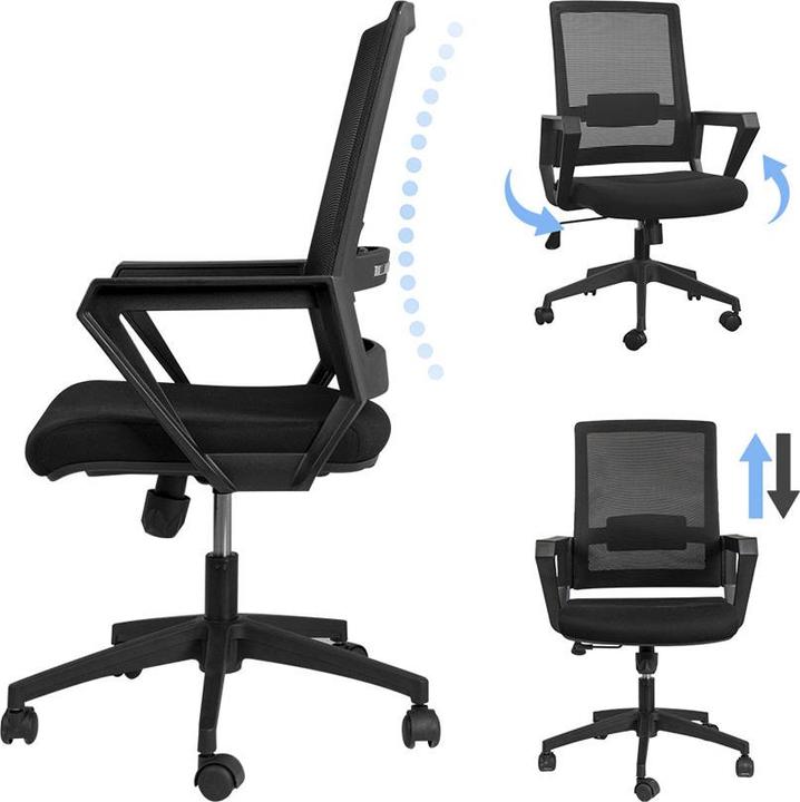 Actual product image Contini Bürostuhl WorkEase schwarz