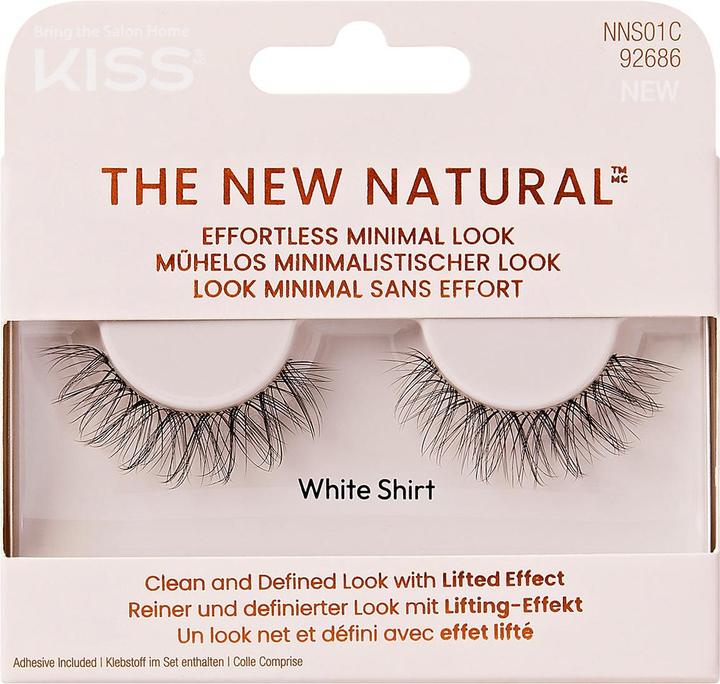 KISS Lashes - Ks The New Natural Single 01 (Künstliche Wimpern)