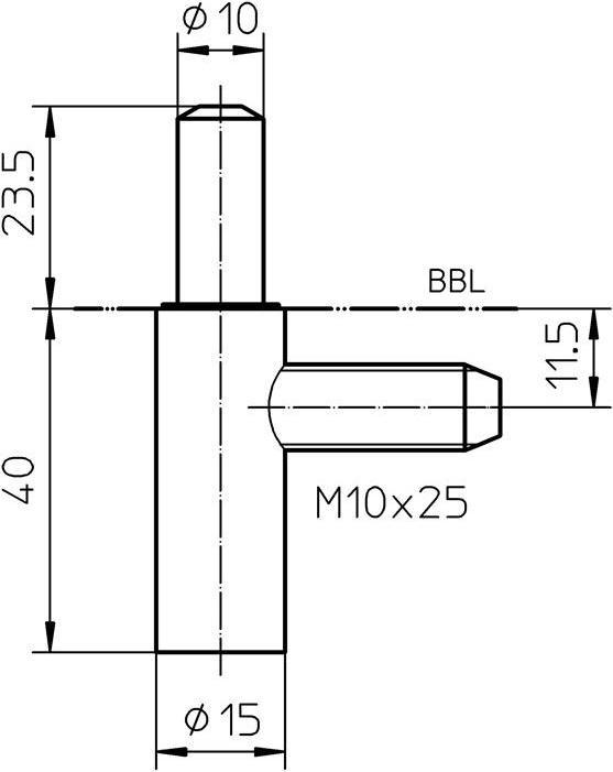 Immagine prodotto Simonswerk Parte del telaio V 8100 WF U in acciaio zincato per telai in acciaio in 2 parti cerniera retrofit