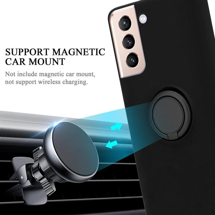Image du produit Cadorabo TPU Liquid Ring Silicone Case Cover (Samsung Galaxy S21+)