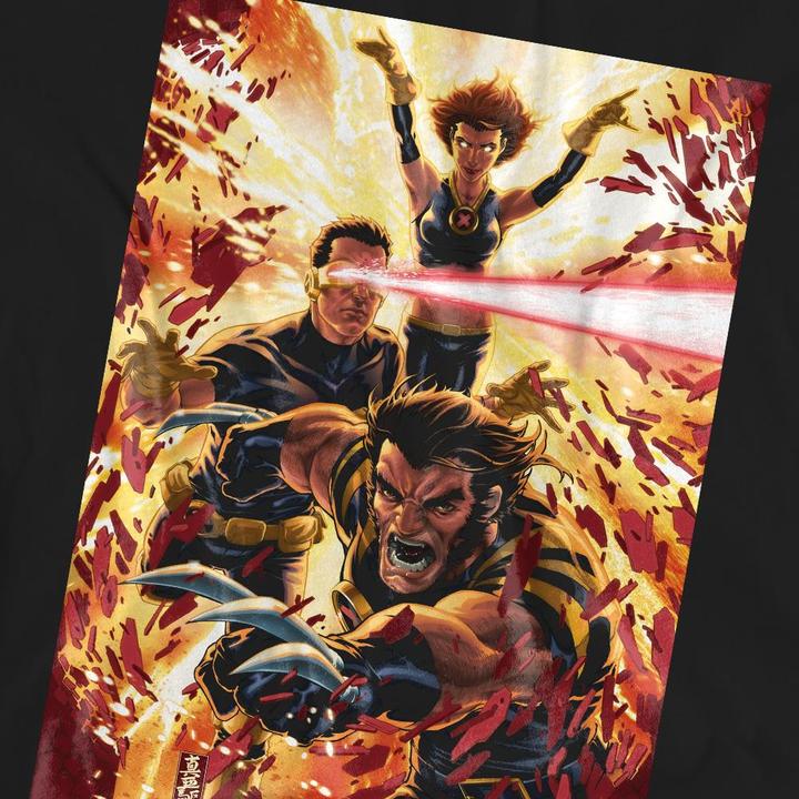 Immagine prodotto X-Men Maglietta Wolverine Ciclope Jean Grey Adulto Unisex (L)
