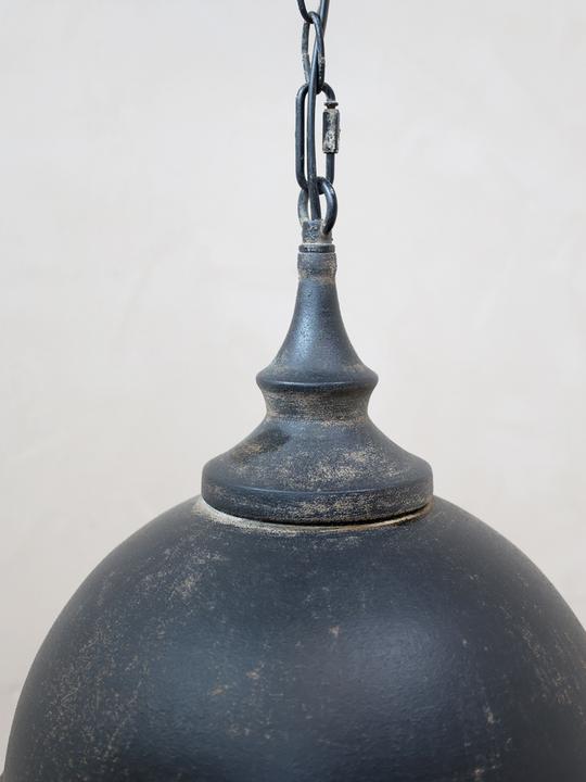 Actual product image Chic Antique Factory Hanging Lamp with Plastic Crystals (E27)