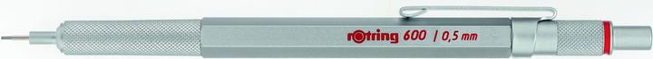 Produktbild Rotring Automatikbleistift 600 0,5 Silber - 1904445 (0.50 mm, HB, 1 x)