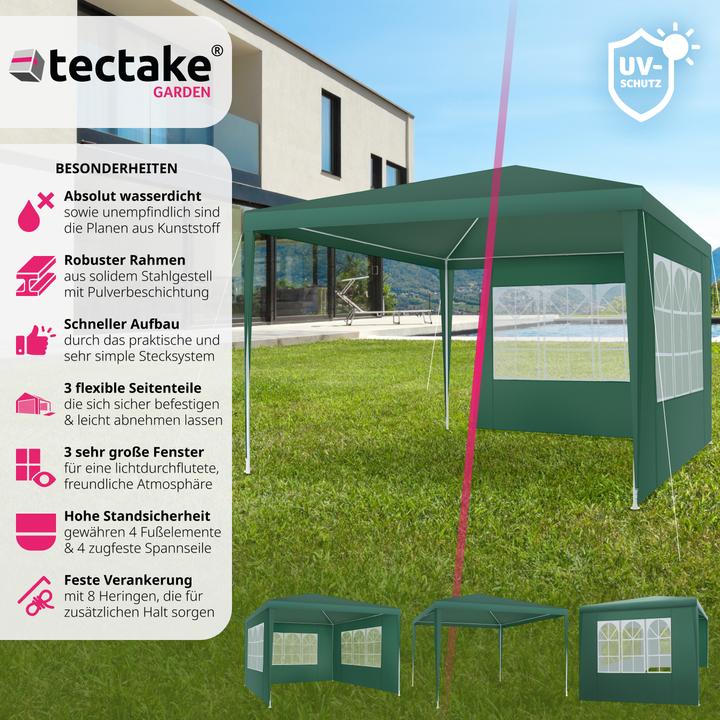 Actual product image tectake Baraban (300 cm, 300 cm)