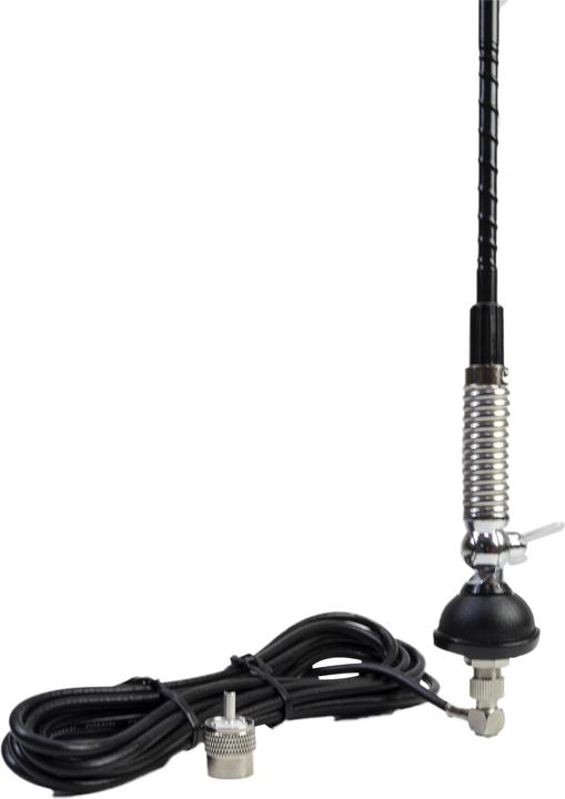 Image du produit PNI Antenne CB S60 avec Butterfly, longueur de broche 59 cm, avec support, 4 m de câble et