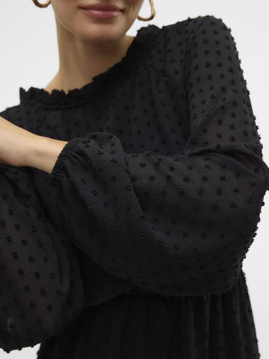 Produktbild Vero Moda Vmemma L/S Dobby Short Dress Wvn Exp Kleid (S)