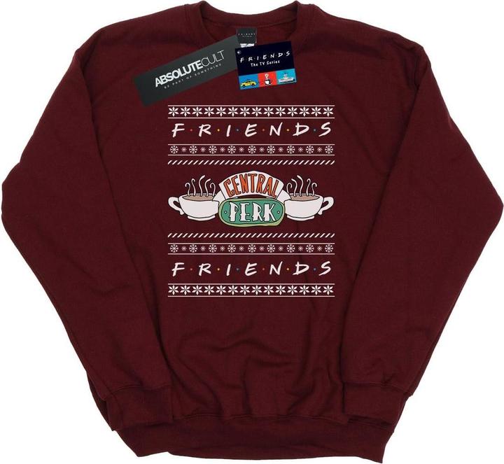 Friends Fair Isle Central Perk Sweatshirt (L)