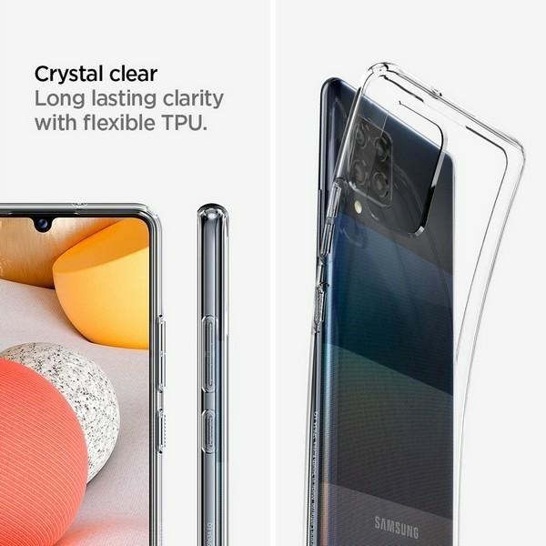 Actual product image Spigen ACS02114 - Cover - Samsung - Galaxy A42 5G - 16.8 cm (6.6 inches) - Transparent (Samsung Galaxy A42 5G)