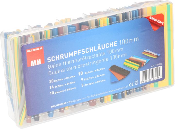 Max Hauri Scatola di tubi termoretraibili (71 x)
