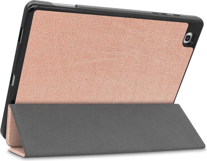 Actual product image Cover-Discount Galaxy Tab S6 Lite - Tri-fold Smart Leather Case rose gold (Galaxy Tab S6 Lite 10.4 (2020))