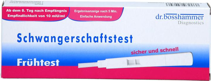 Actual product image Dr. Bosshammer Pregnancy test early test, 1 pc TES (1 x)
