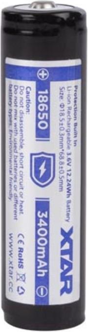 Actual product image Xtar LI-ION 3.6 V - 3500 mAh - 18650 (18650, 3500 mAh)