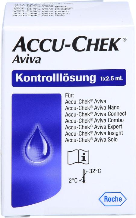 Produktbild Roche ACCU-CHECK Aviva Kontroll-Lösung, 2.5 ml Lösung (Kontrolllösung)