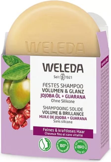 Actual product image Weleda Solid Shampoo Volume Shine 50g (Solid shampoo)