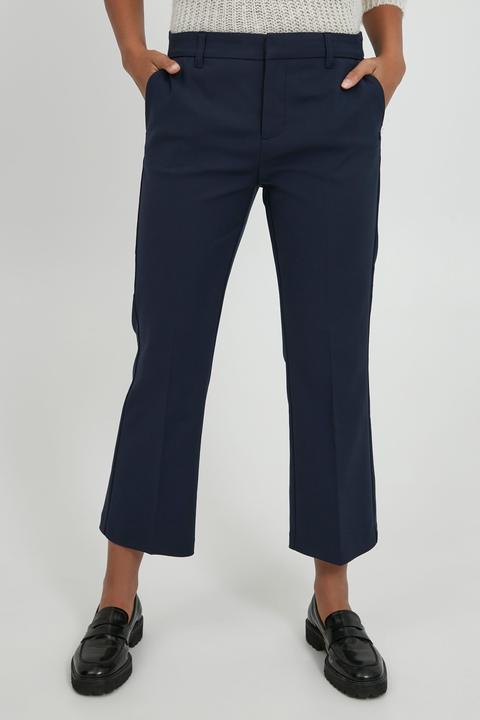 Actual product image Pulz Jeans Pulz - PZBINDY HW Pant - Trousers - 50206520 (40)