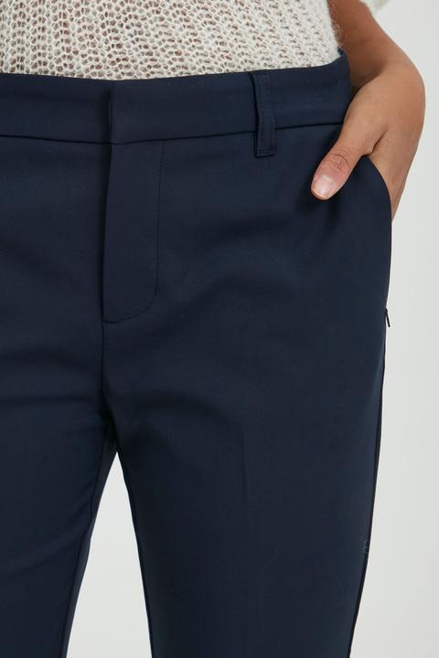 Actual product image Pulz Jeans Pulz - PZBINDY HW Pant - Trousers - 50206520 (40)