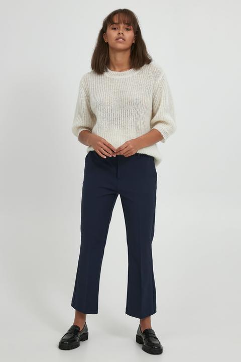 Actual product image Pulz Jeans Pulz - PZBINDY HW Pant - Trousers - 50206520 (40)