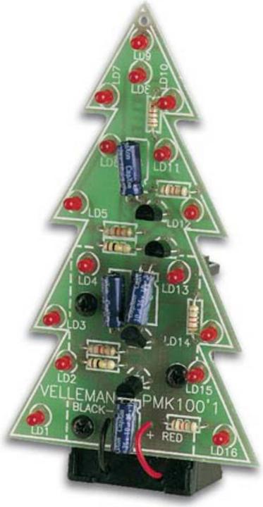 Produktbild Whadda Bausatz Weinachtsbaum mit blinkenden LEDs (Diverse)