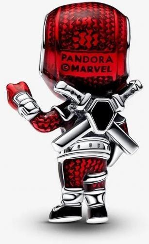 Actual product image Pandora Marvel Deadpool Charm (925)