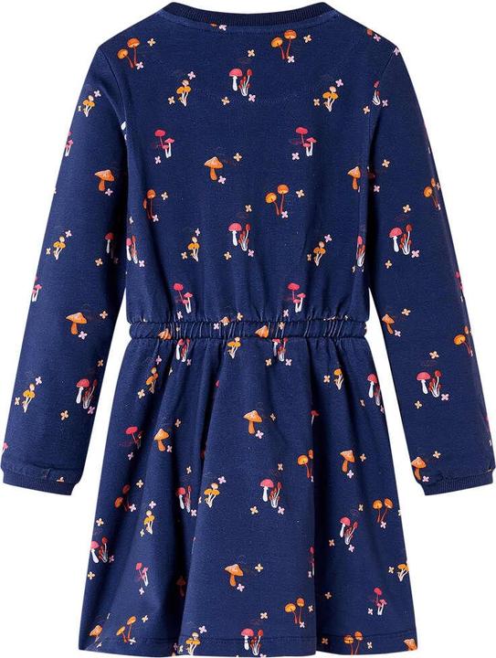 Produktbild VidaXL Kinderkleid Marineblau 128,Material: 92 % Baumwolle. 8 (128)