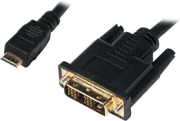 Immagine prodotto LogiLink Da mini HDMI a DVI-D (1.50 m, DVI, HDMI)