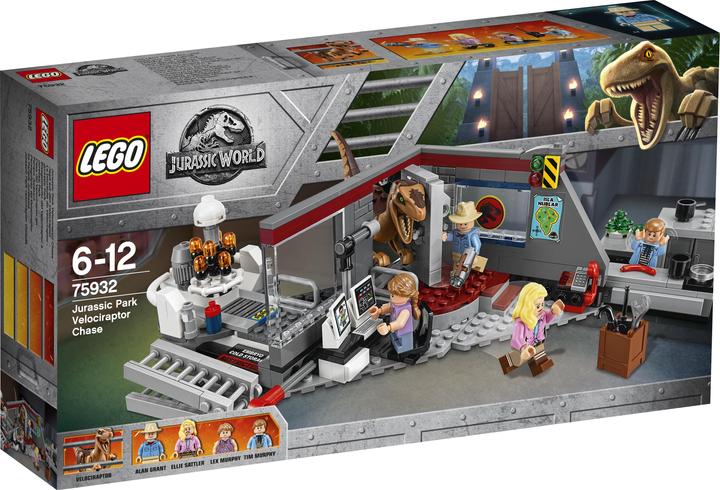 Image du produit LEGO Jurassic World Chasse au vélociraptor (75932, LEGO Jurassic World)