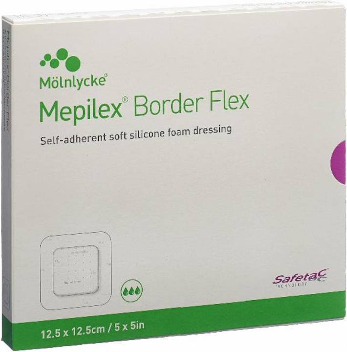 Produktbild Mepilex Border Flex Schaumverband 12.5x12.5cm (5 Stk) (5 x)