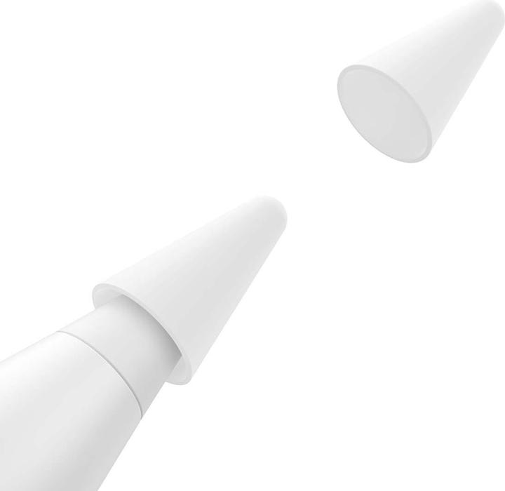 Image du produit Baseus Tablet Tool Pen Replaceble Silicone Tips (12 pcs) for Stylus Pen (Soft), White (ARBJ020002)