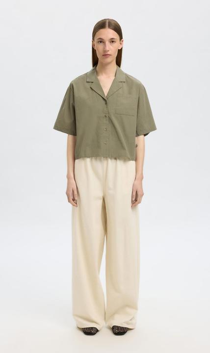 Immagine prodotto Selected Femme Kurzarm Crop-Bluse (38)