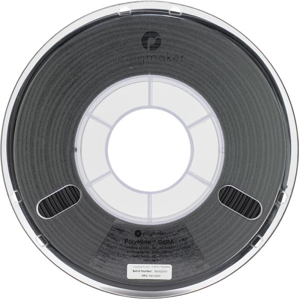 Image du produit Polymaker 70809 Filament PA (polyamide) 2 (Nylon, 2.85 mm, 750 g, Noir)