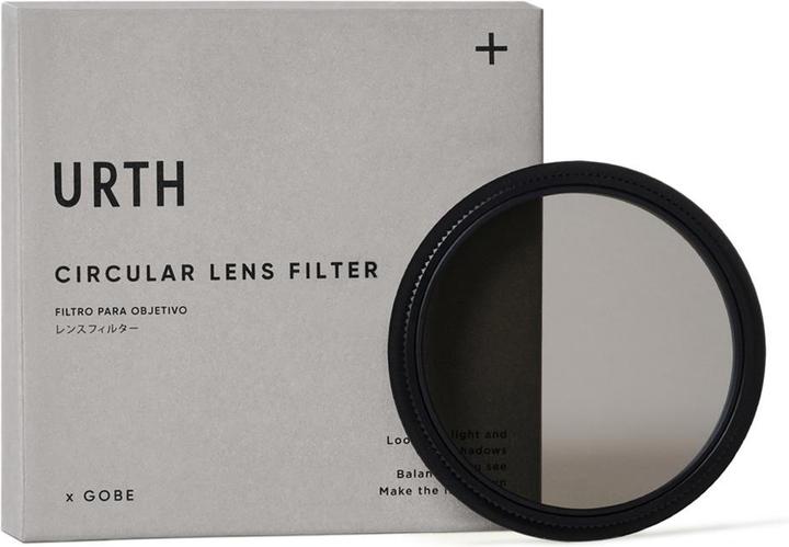 Urth 86mm CPL avec adaptateur rotatif pour porte-filtre carré de 100mm (Support de filtre obectif)