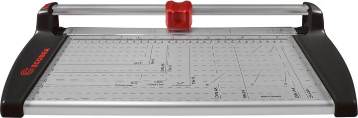 Produktbild Ecobra Rollenschneidemaschine DIN A4 mit Wechselkopf, Schnittlänge 320 mm, Alu-Grundplatte (6 Blätter, A4)
