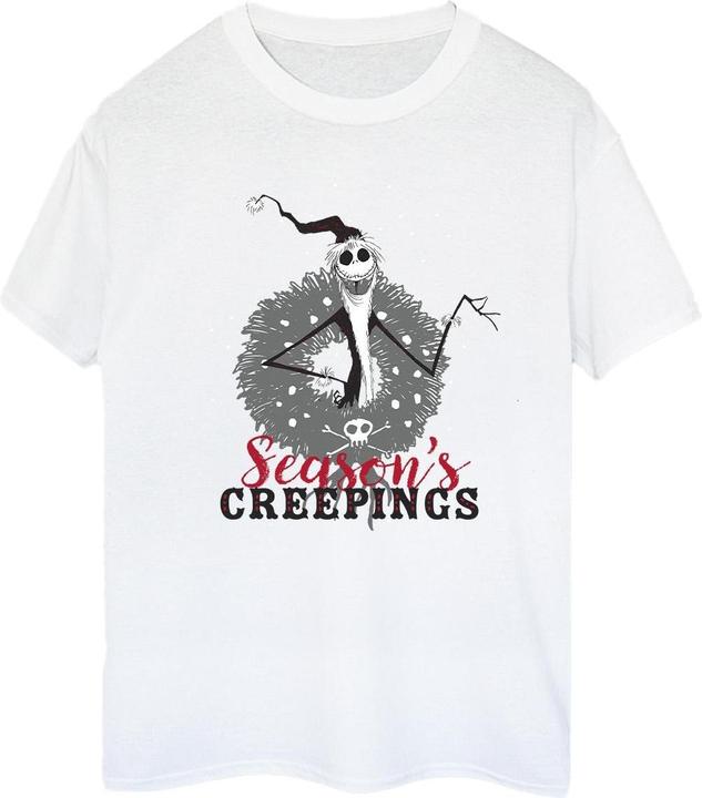 Disney The Nightmare Before Christmas Seasons Creepings Wreath TShirt (L)