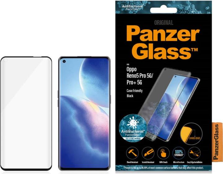 Productafbeelding PanzerGlass Geval Vriendelijk (1 Stuk, Oppo Find X3 Neo, Oppo Reno 5 Pro+ 5G)