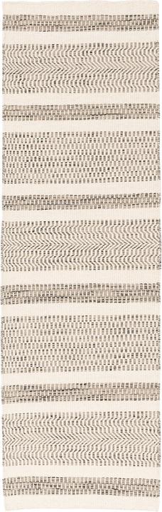 Produktbild Pergamon Natur Teppich Läufer Wolle Rana Streifen (90 x 160 cm)