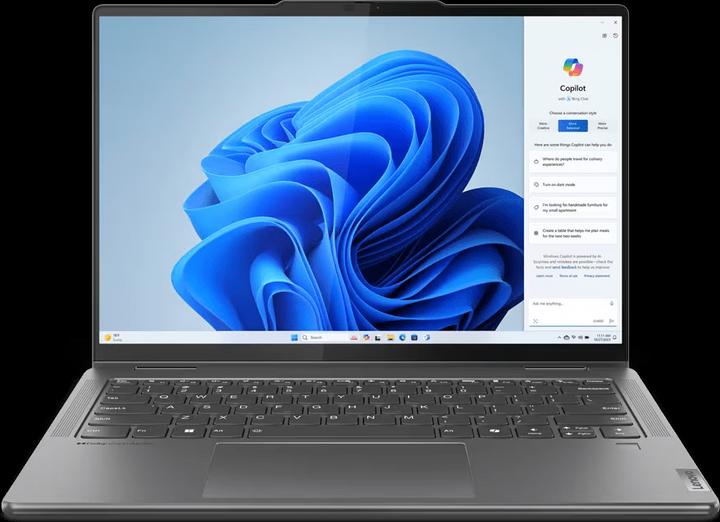 Actual product image Lenovo Yoga 7 2-in-1 (14", AMD Ryzen 5 8640HS, 16 GB, 1000 GB, CH)