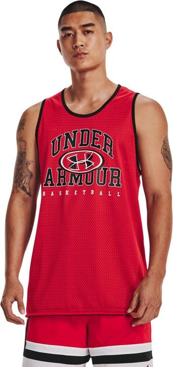 Actual product image Under Armour Baseline Reversible Jersey Tank Top Men (M)
